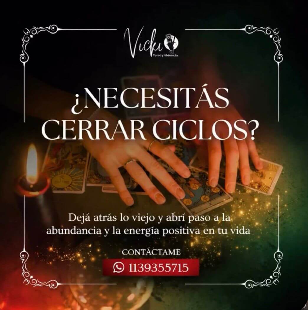 Endulzamientos y cerrar ciclos